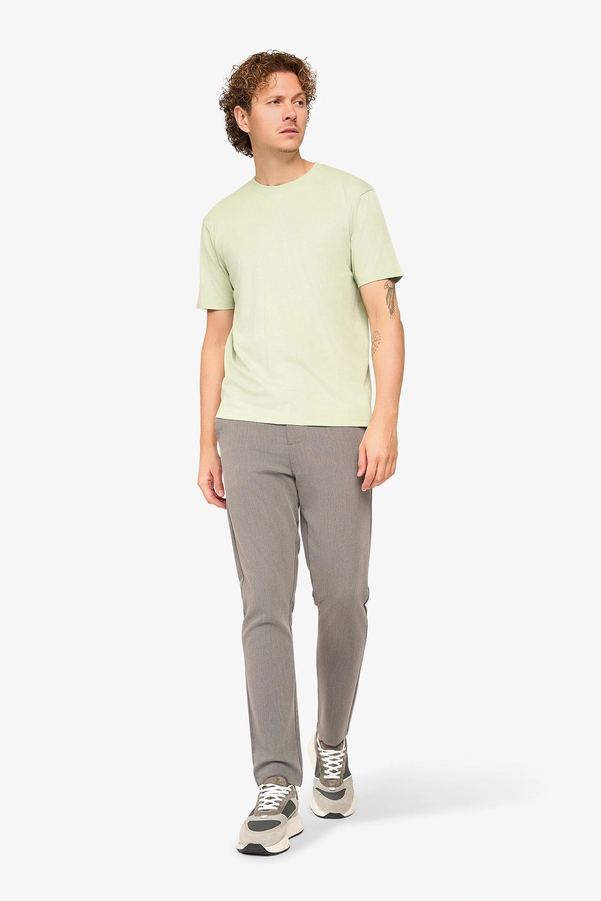 Alpha Basic T-Shirt Regular Fit Frosty Green