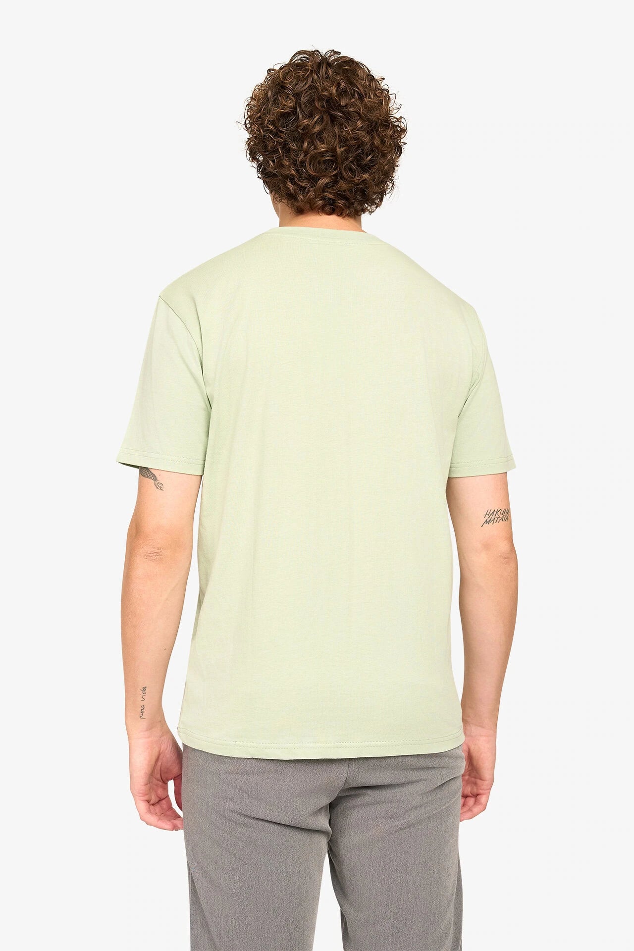 Alpha Basic T-Shirt Regular Fit Frosty Green