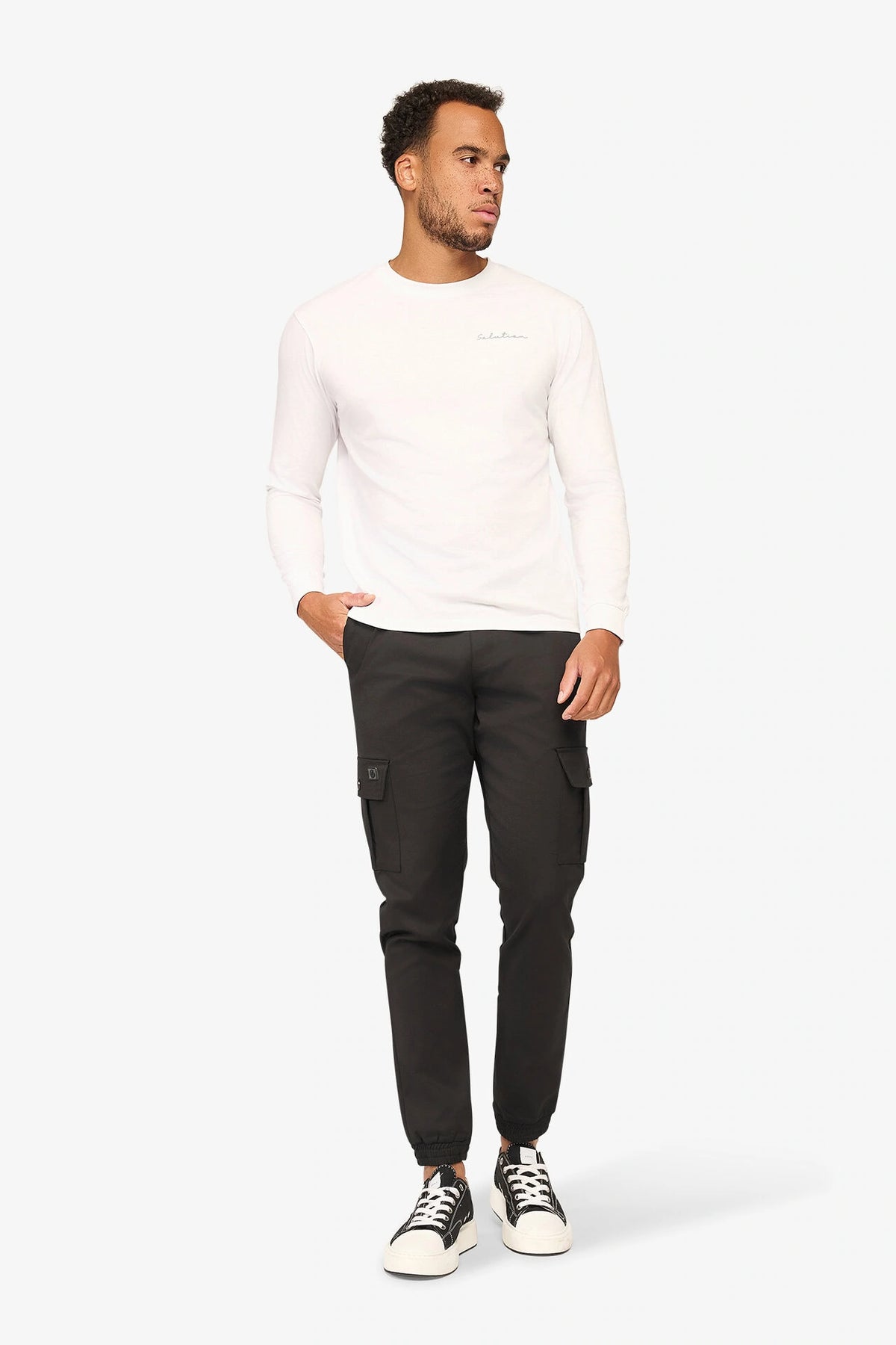 Essential Longsleeve T-Shirt White