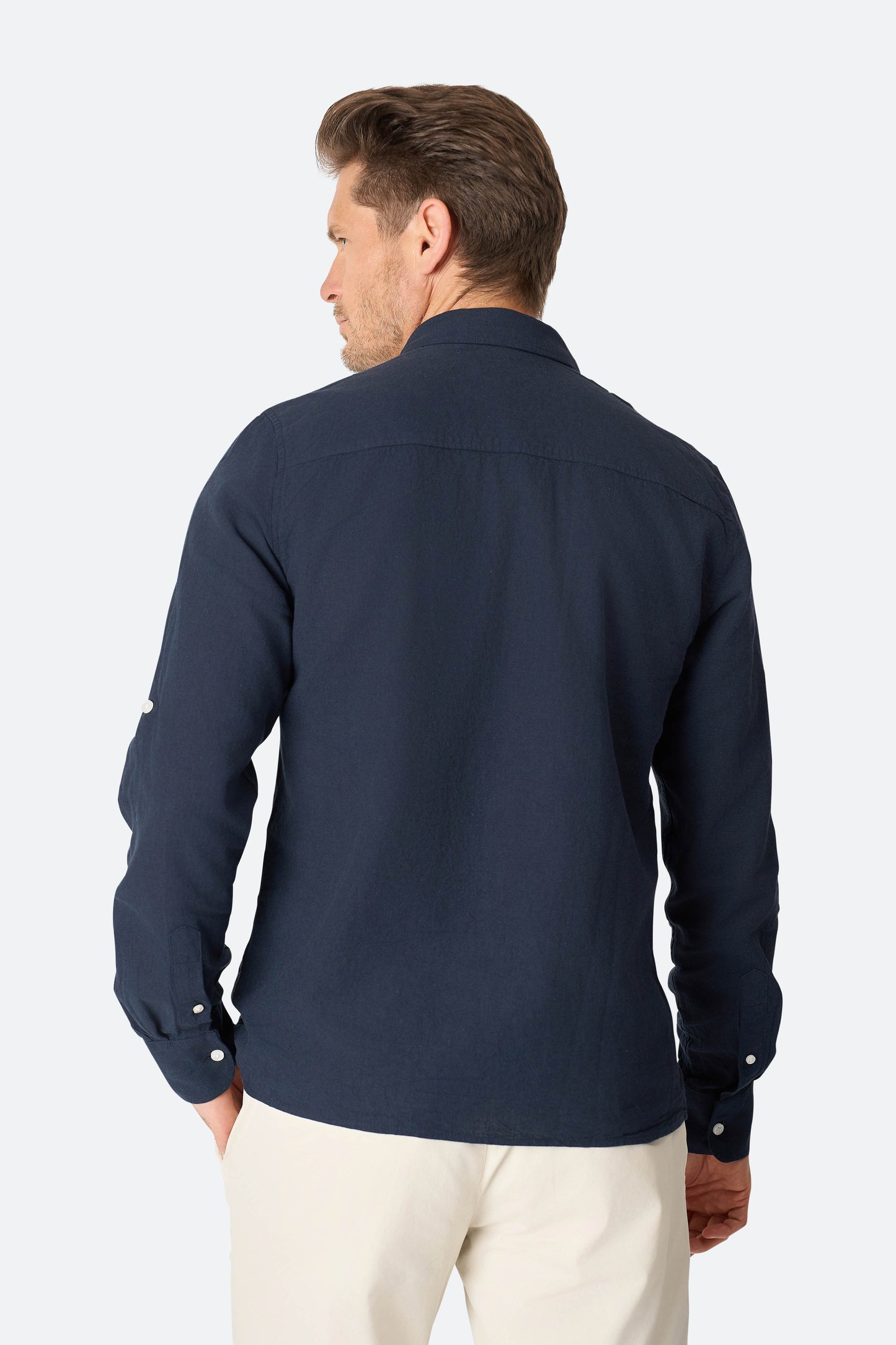 Linnen shirt Lean Navy