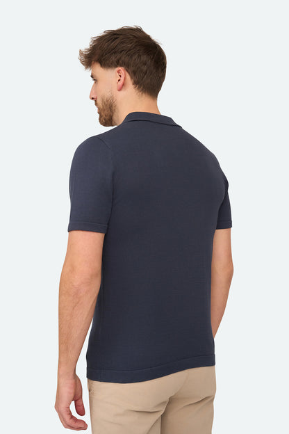Polo Zipper Navy