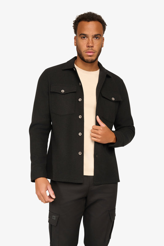 Majestic Overshirt Black