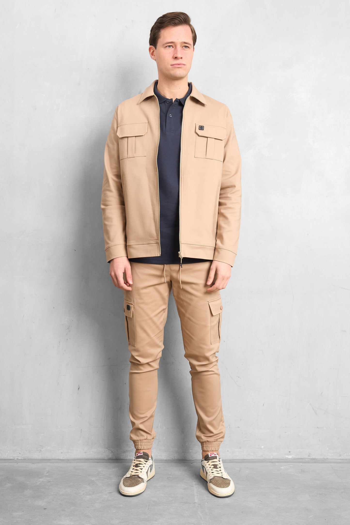 Overshirt Jacket Beige