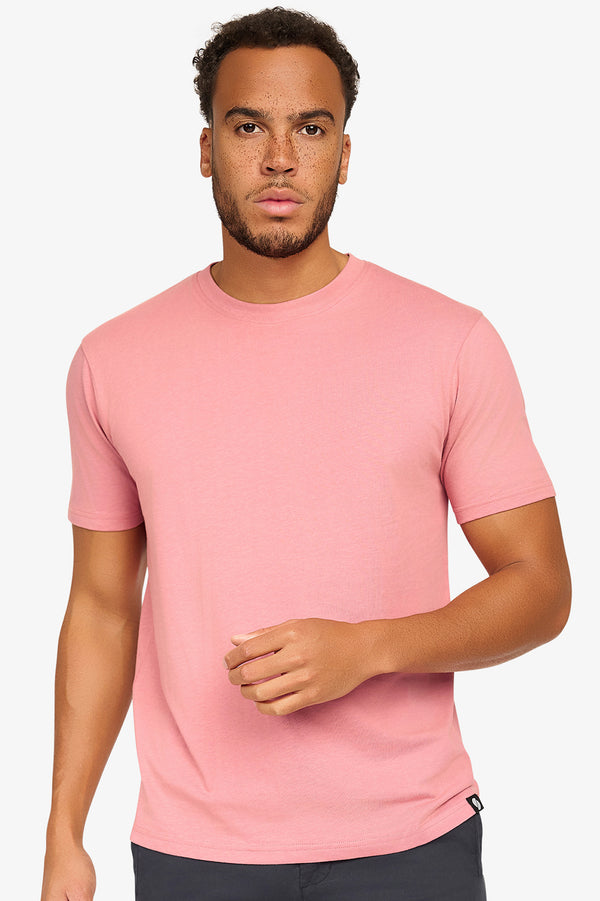 Alpha Basic T-Shirt Regular Fit Dusty Rose