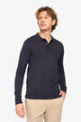 Long Sleeve Polo Ralf Bordeaux