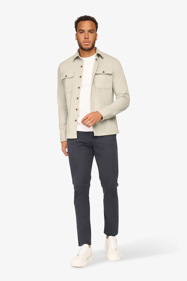 Twist Overshirt Light Beige