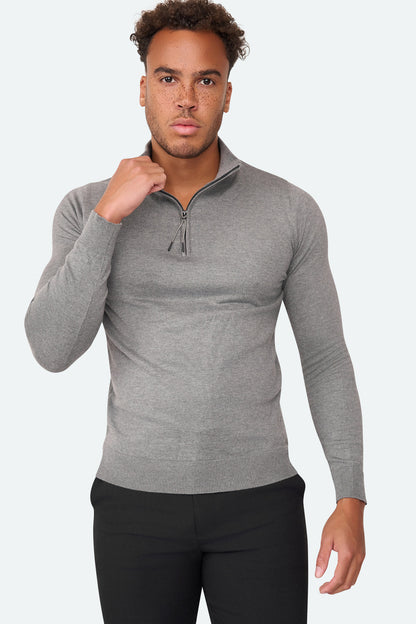 Zipper pullover Simon Antra Melange