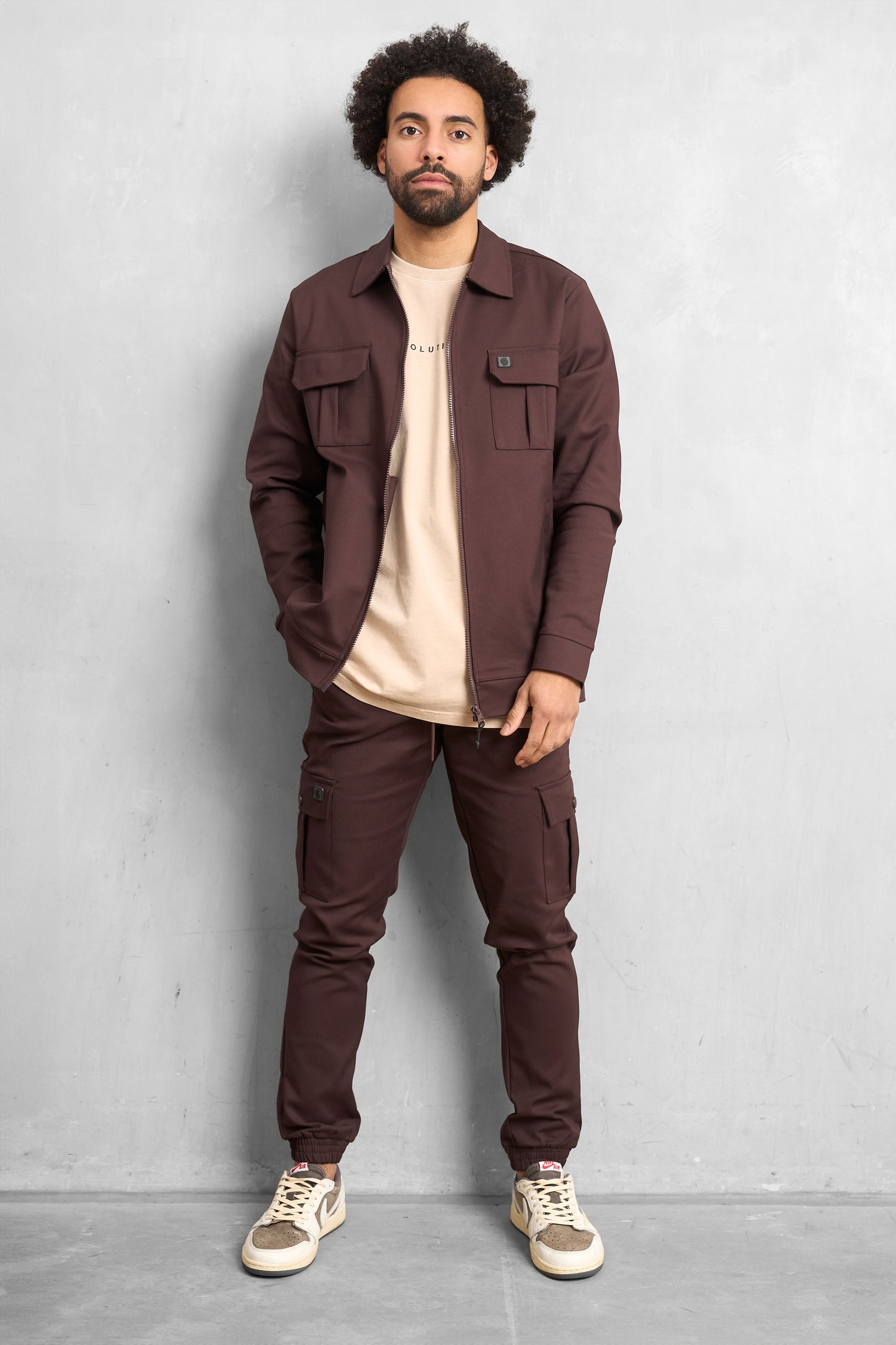 Overshirt Sjack Chicory Coffee