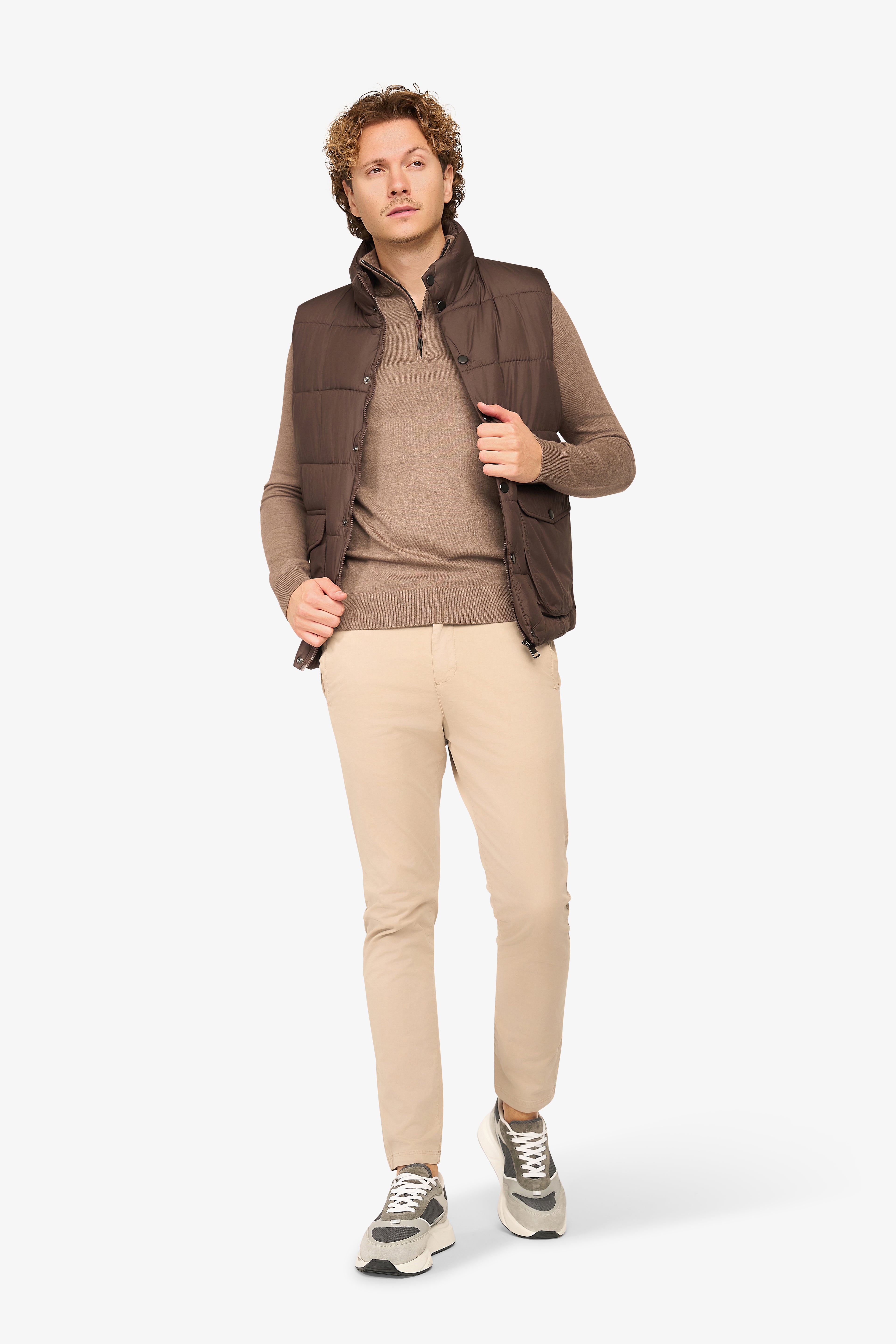 True bodywarmer Brown