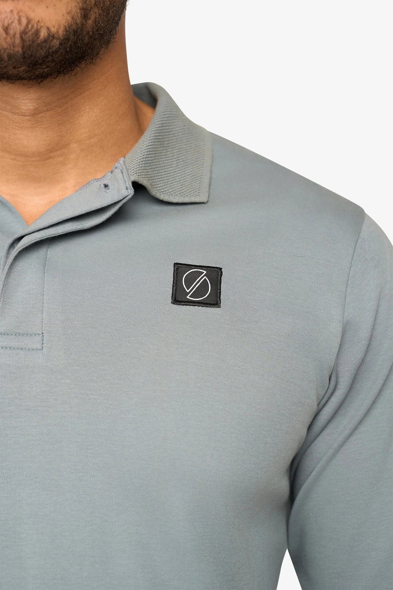 Uptown Longsleeve Polo Raf Blue