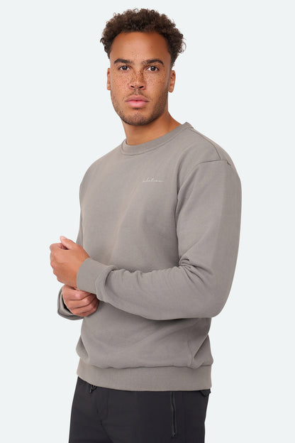 Signature Crewneck Grey