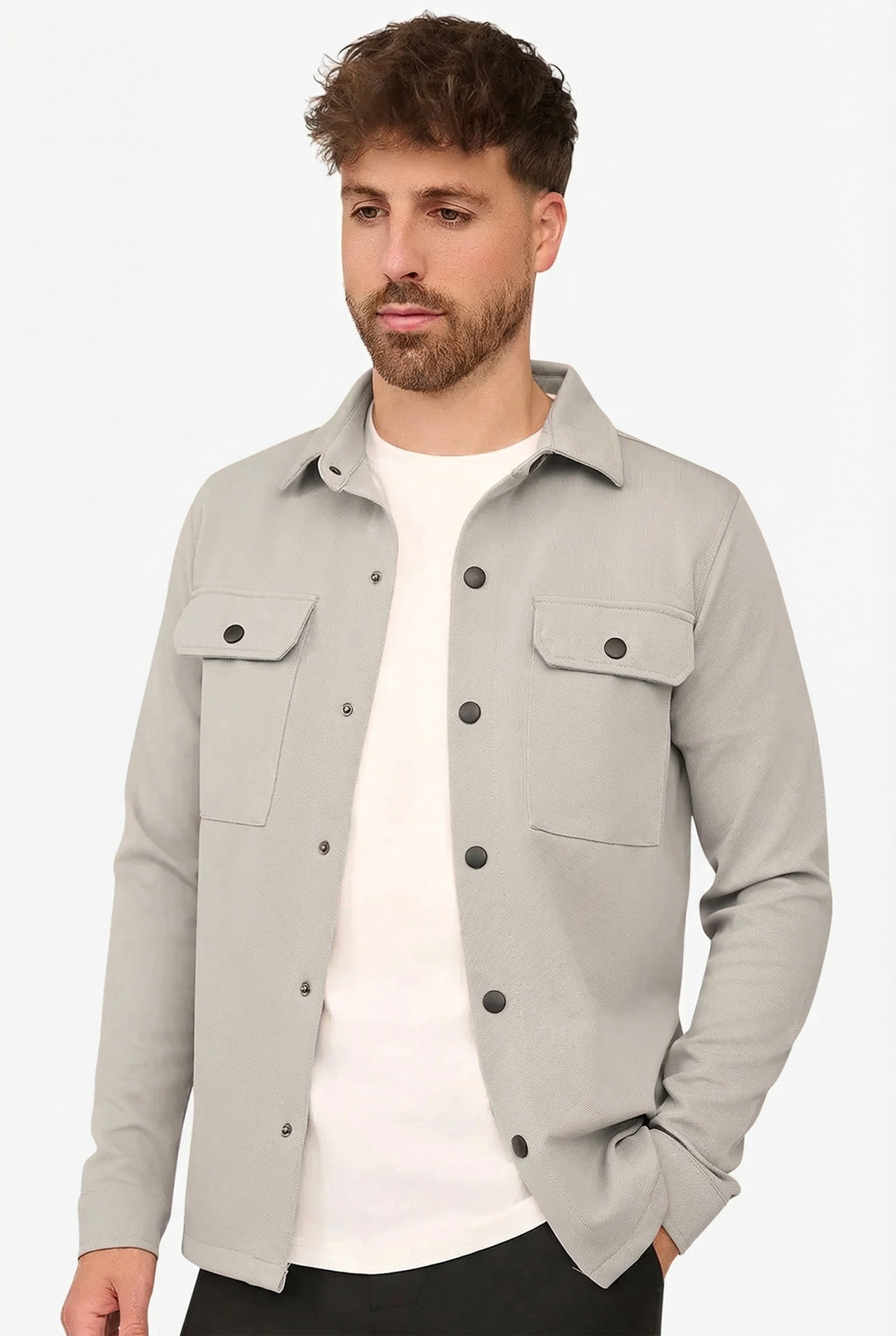 Aspect Overshirt Grey