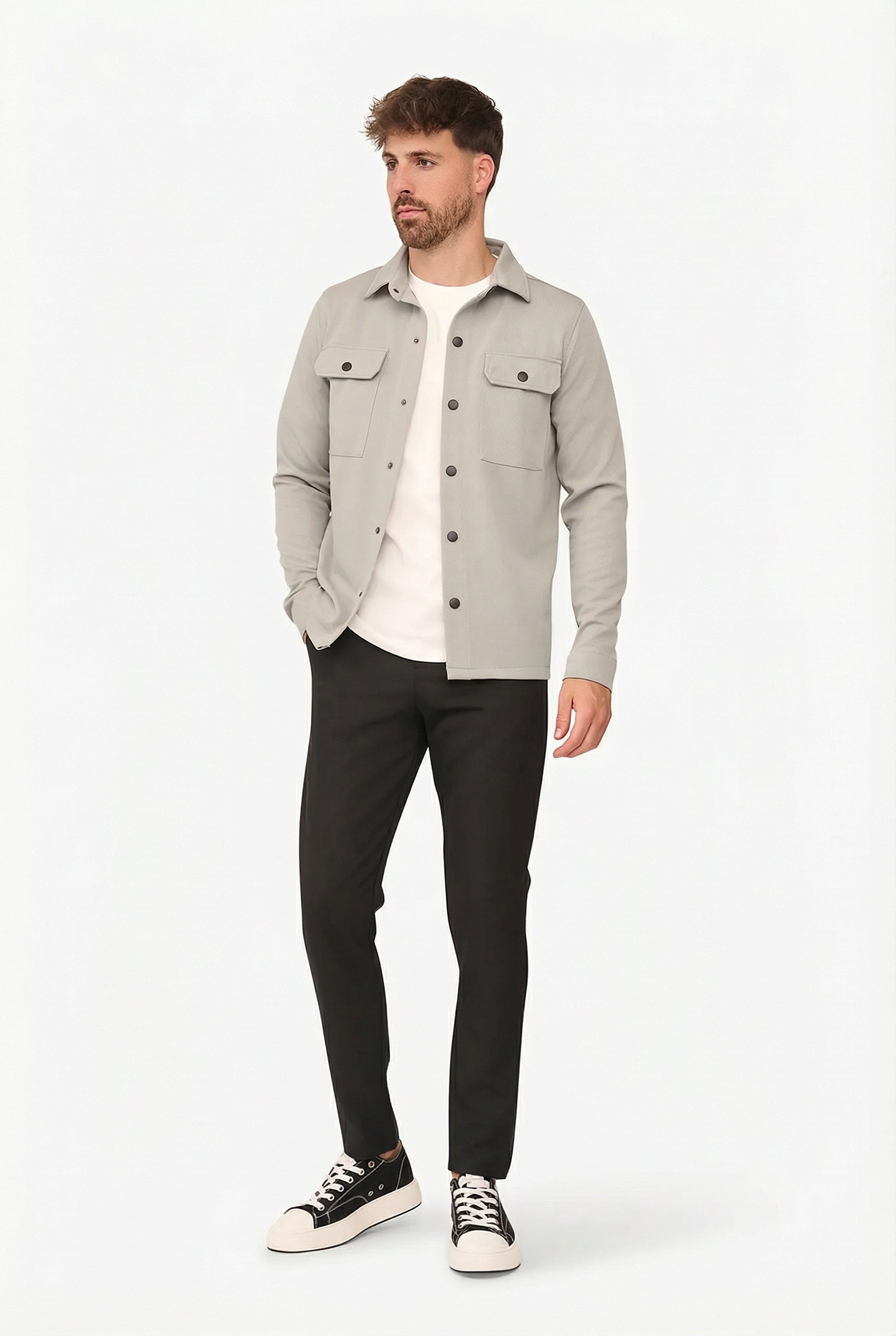 Aspect Overshirt Grey