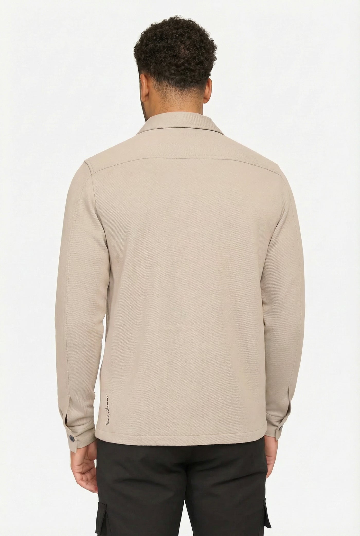 Element Zipper Overshirt Ivory