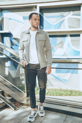 Craft Zipper Overshirt Grey