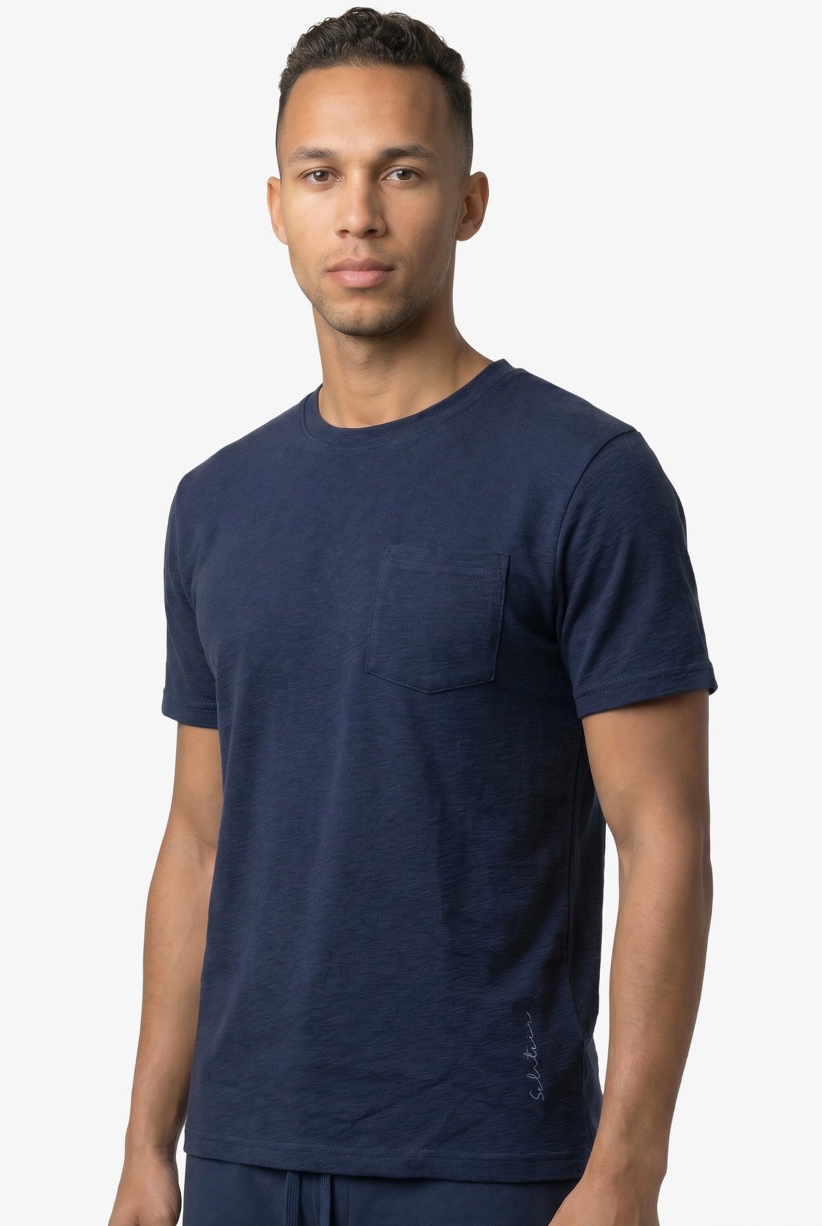 Strata Pocket T-Shirt Navy