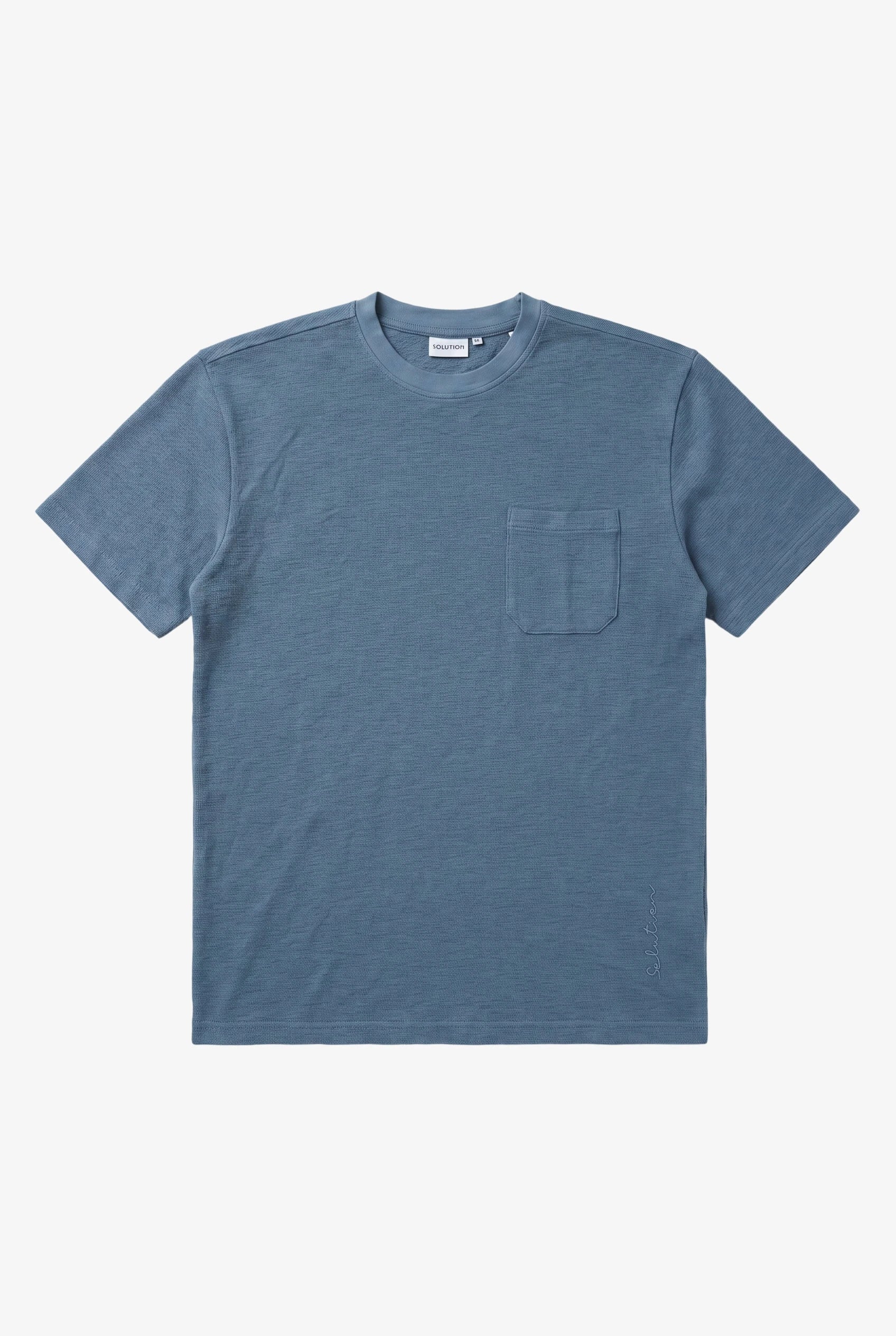 Strata Pocket T-Shirt Blue