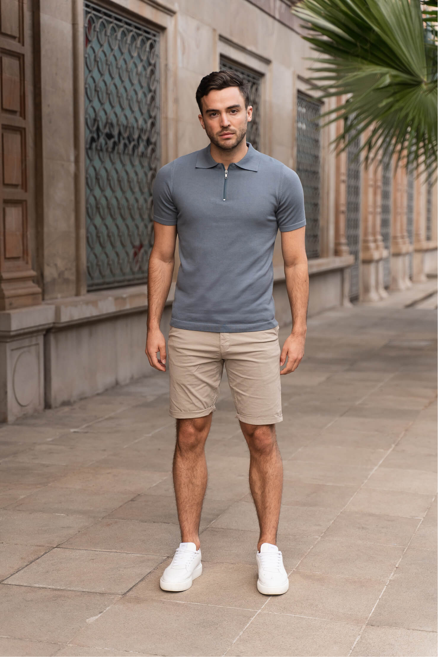 Polo Zipper Raf Blue