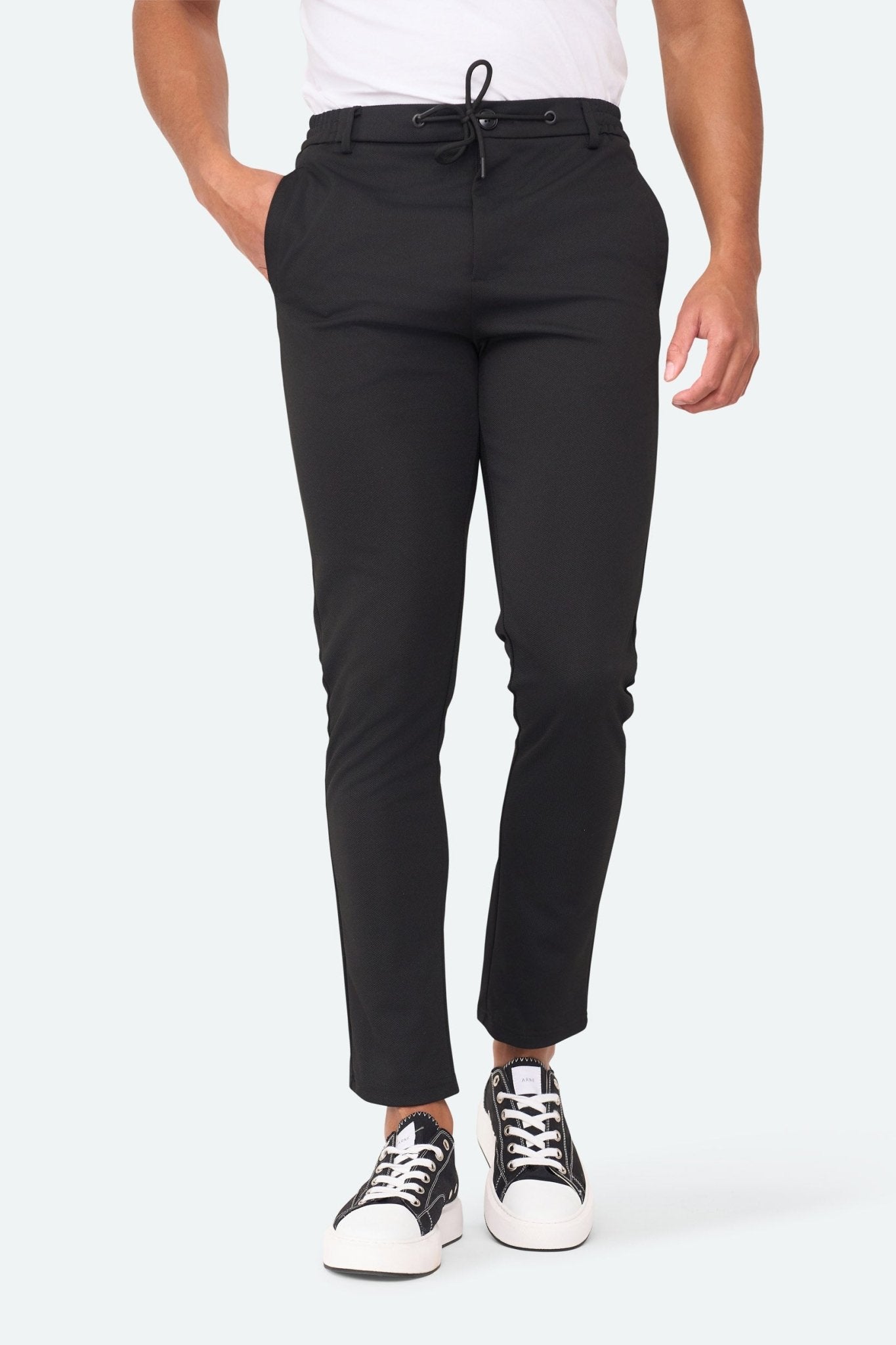 Chino pant Prestige Black - Solution Clothing