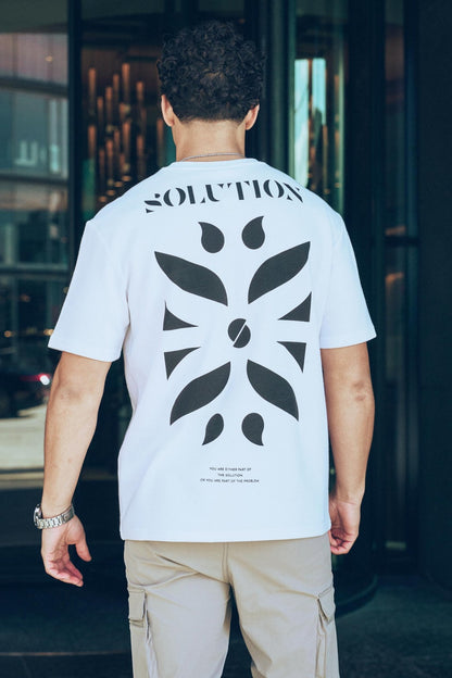 Creative Tee White - Solution Clothing