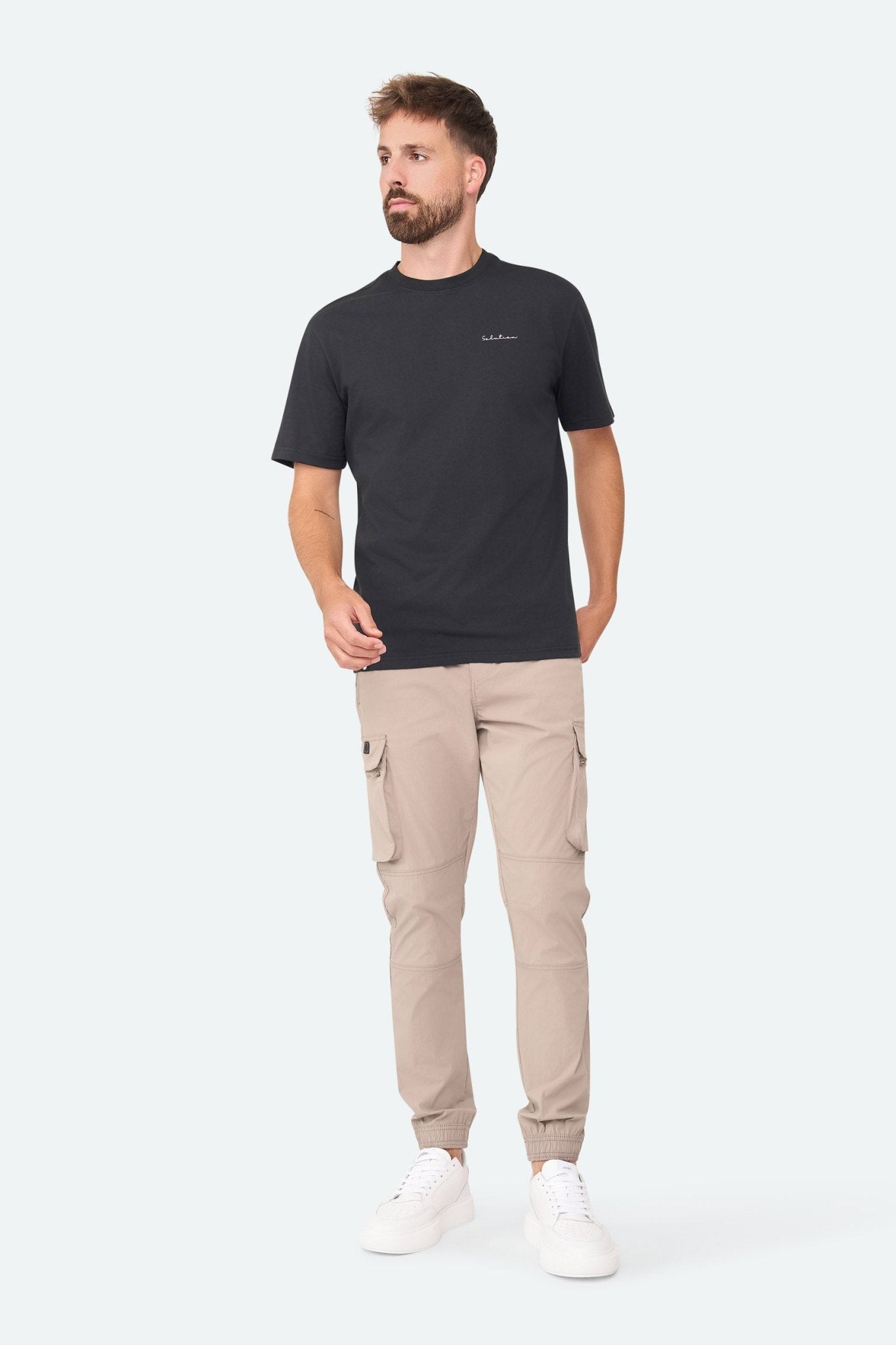 Essential Tee Black - Solution Clothing