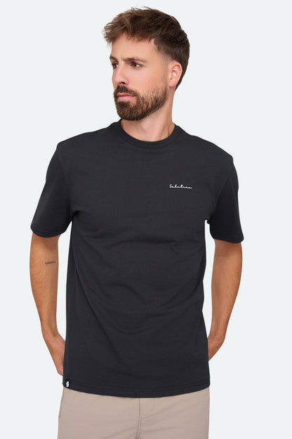 Essential Tee Black - Solution Clothing