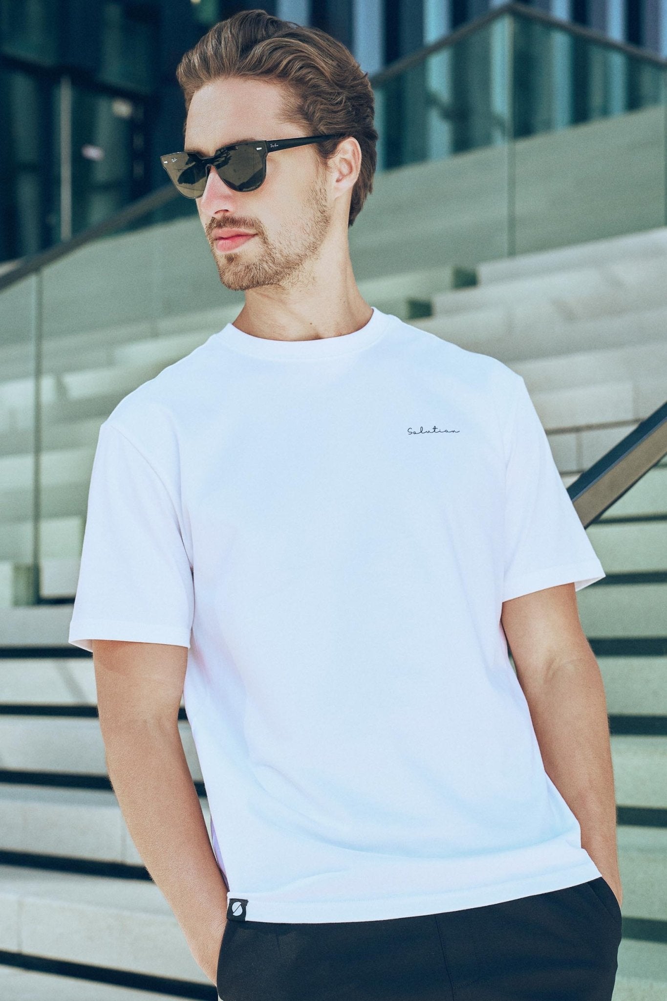 Essential Tee White - Solution Clothing