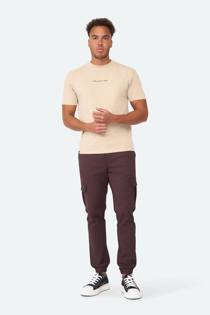 Garment Tee Khaki - Solution Clothing