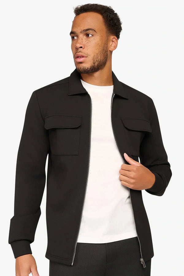 Craft Zipper Overshirt Black