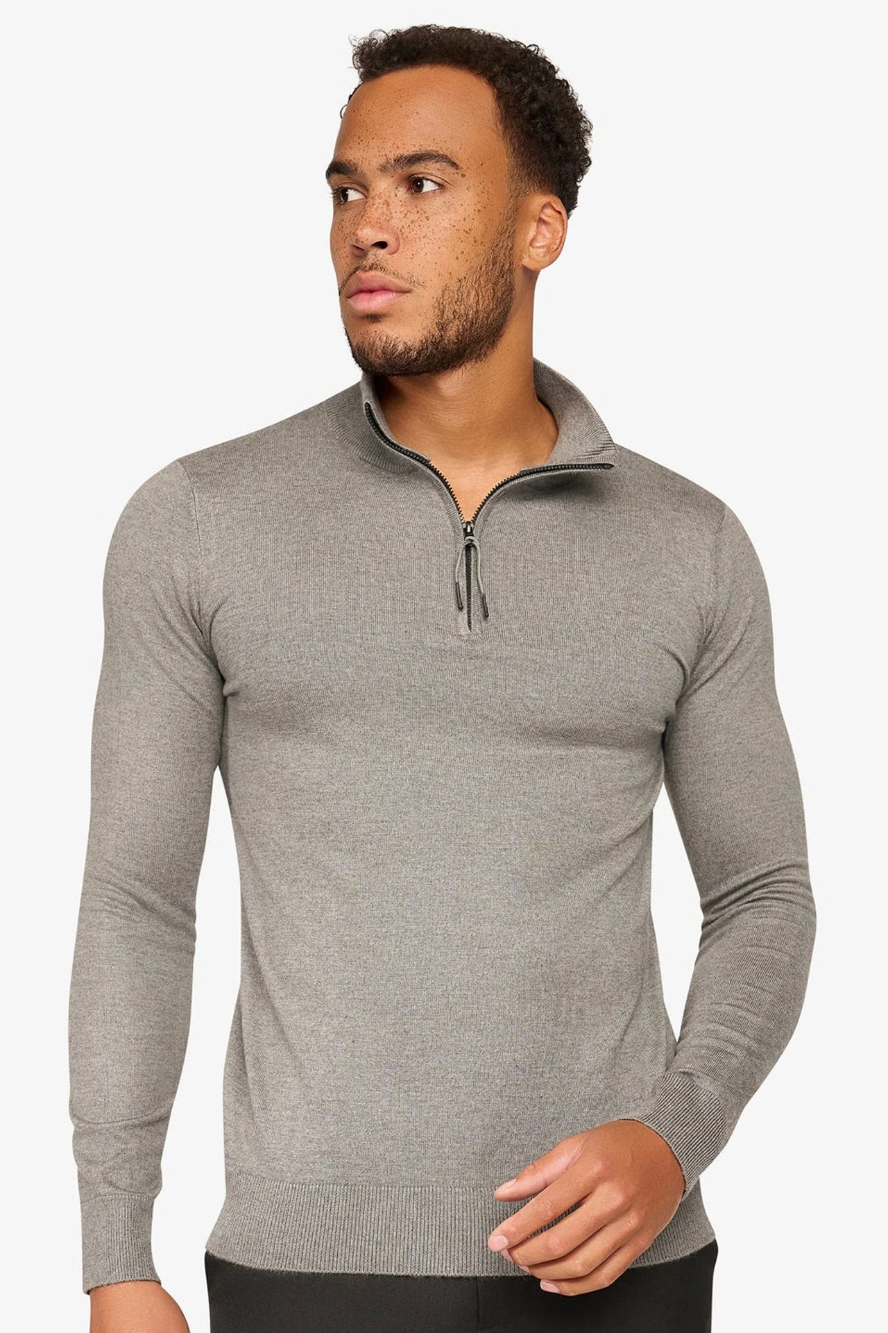 Zipper pullover Simon Antra Melange