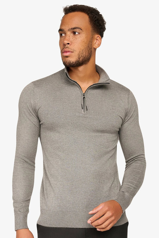 Zipper pullover Simon Antra Melange