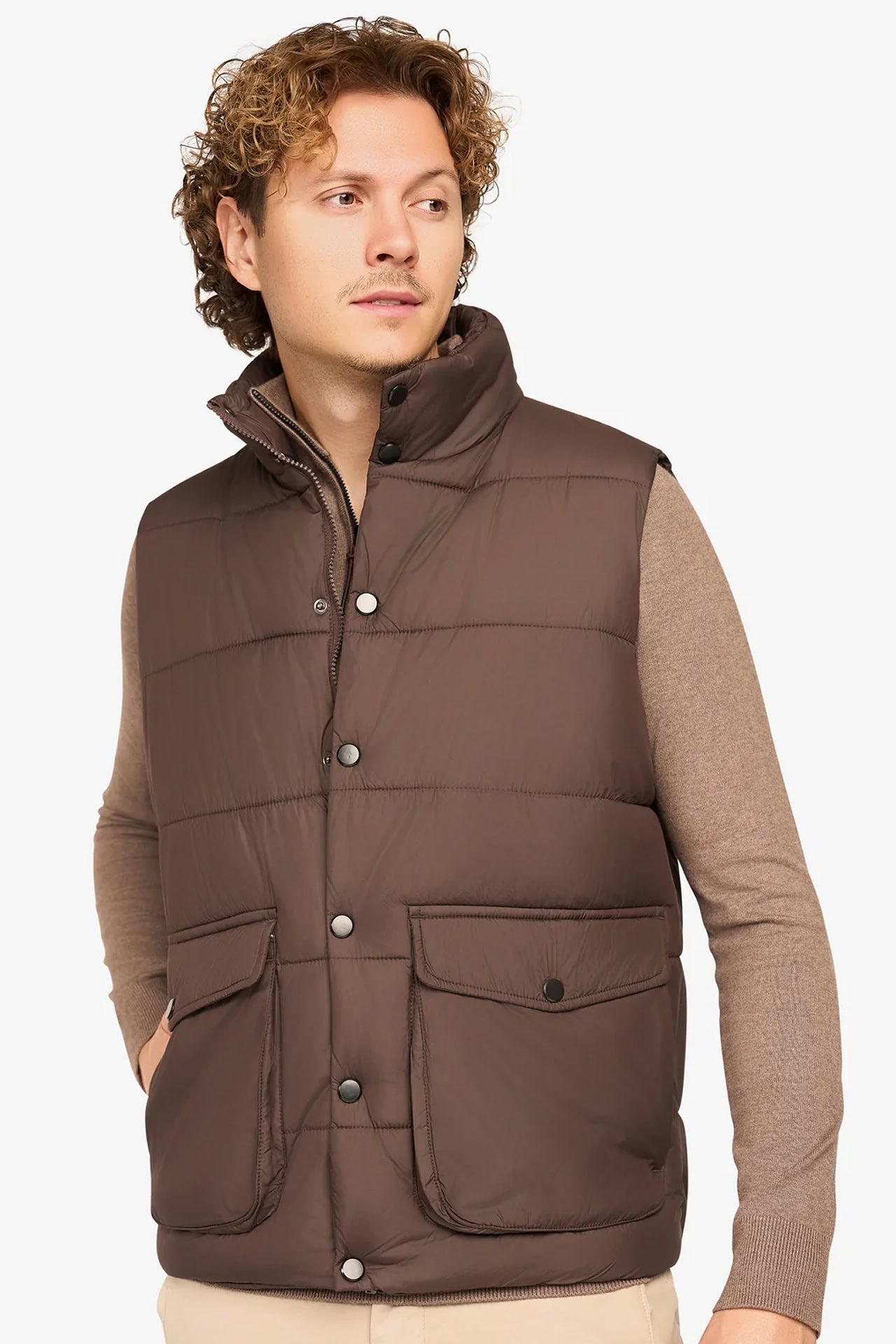 True bodywarmer Brown