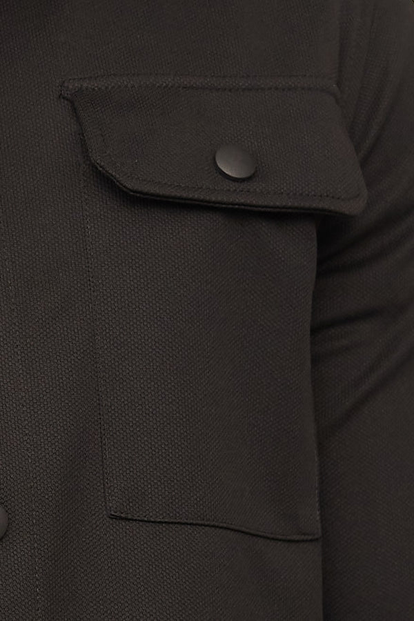 Aspect Overshirt Black