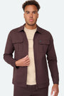 Overshirt Sjack Chicory Coffee